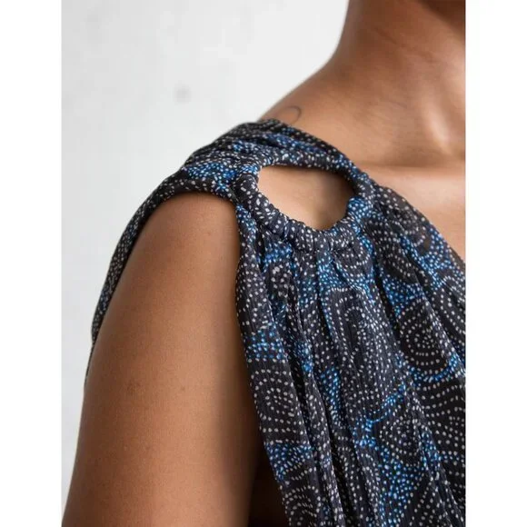 Isabel Marant Étoile "Estelle" Printed Silk Dress, size 36. Fits like a 2/4 - Picture 5 of 16